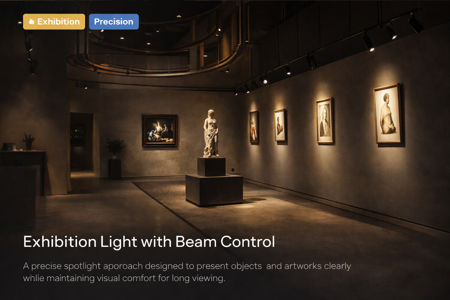 Exhibition lighting project