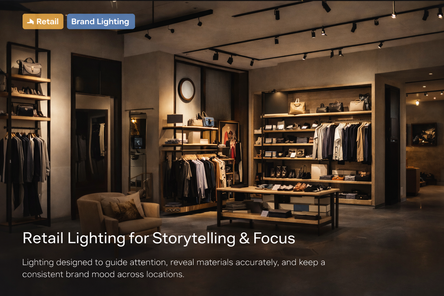 Retail lighting project